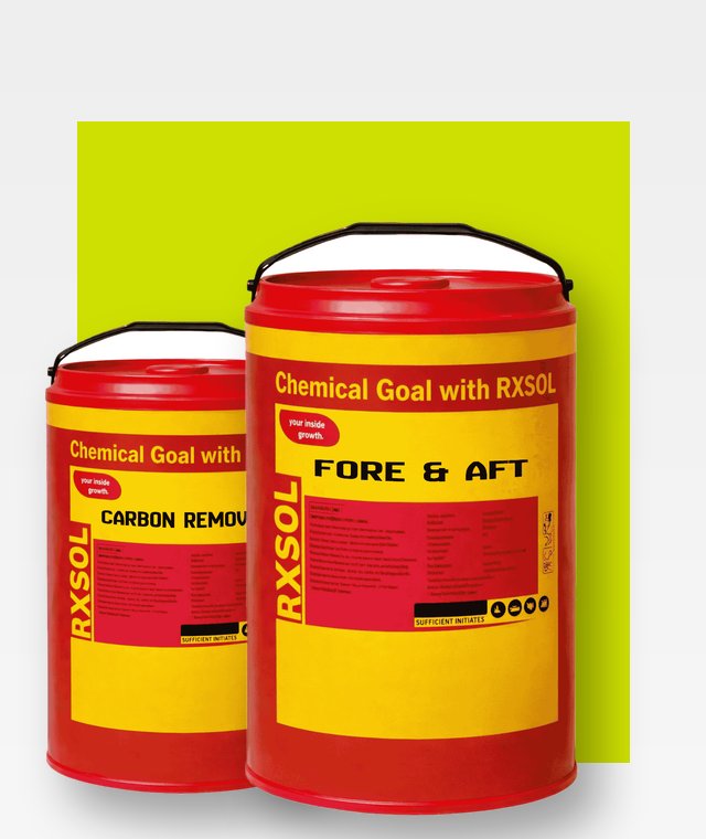 RXSOL marine chemicals range