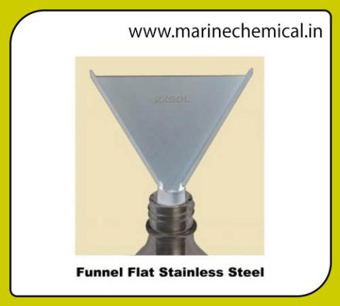 Funnel Flat  Stainless Steel