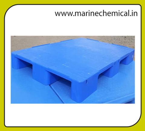 HDPE Injection Molded 4 Way Entry Non Reversible One piece Molded Plastic Pallets