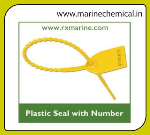 Plastic Seal with Number