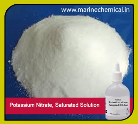 Potassium Nitrate, Saturated Solution