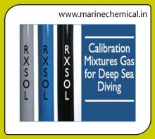 Calibration Mixtures Gas for Deep Sea Diving